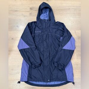 Columbia Vintage 90s Packable Lightweight Women’s Windbreaker Rain Jacket XL